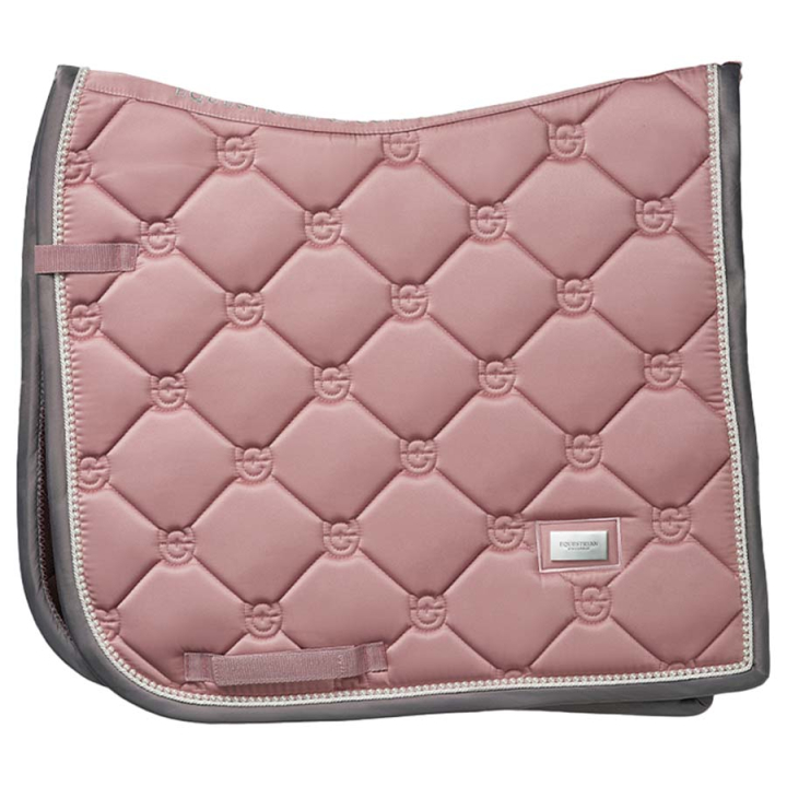 Dressuurzadeldekje ES Pink Pearl in de groep Paardenuitrusting / Zadeldekjes / Dressuurzadeldekjes bij Equinest (734019280129LPI_r)
