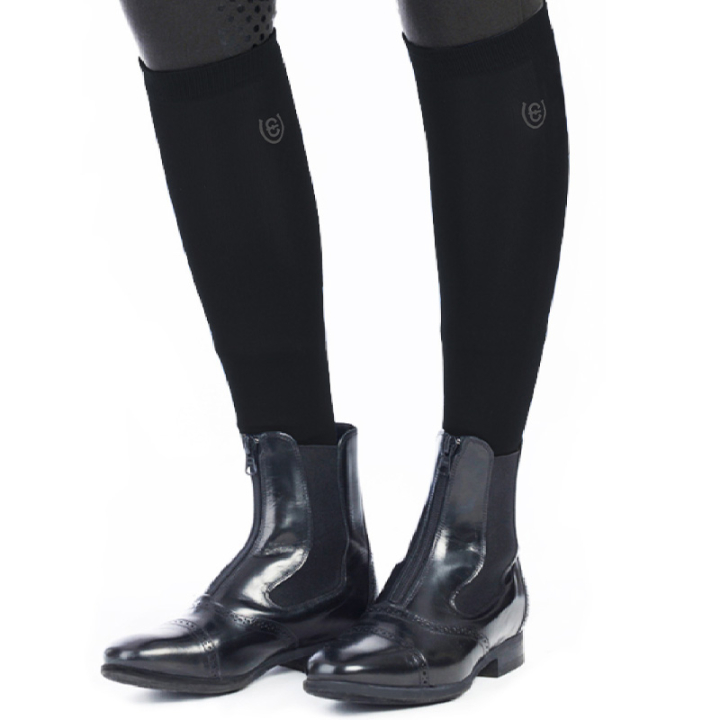 Rij sokken ES Bamboo Blend Black in de groep Rijkleding / Paardrijsokken bij Equinest (734020642023BA)