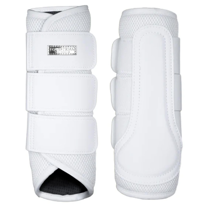 Beenbeschermers ES Classic Mesh White Perfection Silver in de groep Paardenuitrusting / Beenbeschermers & Bandages / Beenbeschermers & Dressuurbeschermers bij Equinest (734020642844SI_r)