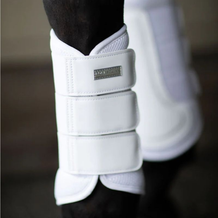 Beenbeschermers ES Classic Mesh White Perfection Silver in de groep Paardenuitrusting / Beenbeschermers & Bandages / Beenbeschermers & Dressuurbeschermers bij Equinest (734020642844SI_r)