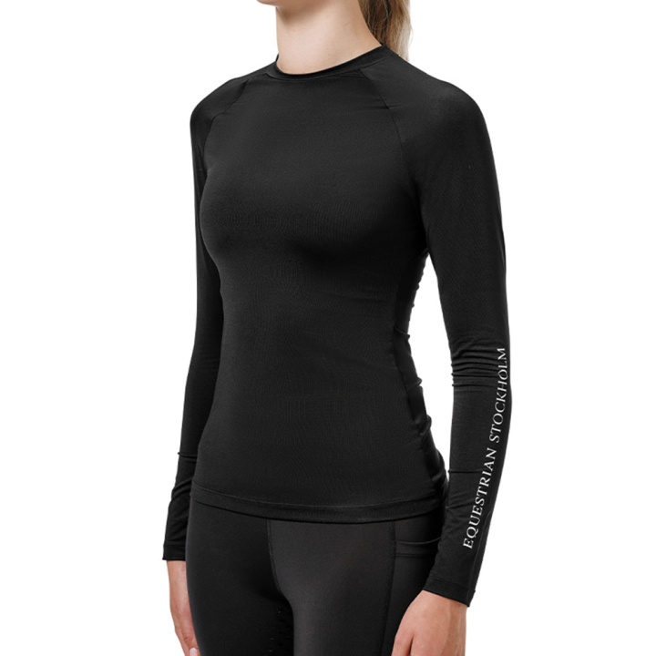 Trainingstop ES Dynamic Base Layer Black in de groep Rijkleding / Truien bij Equinest (734020643342BA_r)