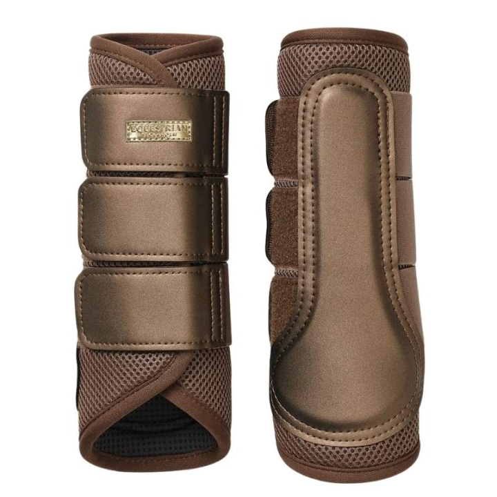 Beenbeschermers ES Mesh Champagne in de groep Paardenuitrusting / Beenbeschermers & Bandages / Beenbeschermers & Dressuurbeschermers bij Equinest (734020644216BE_r)