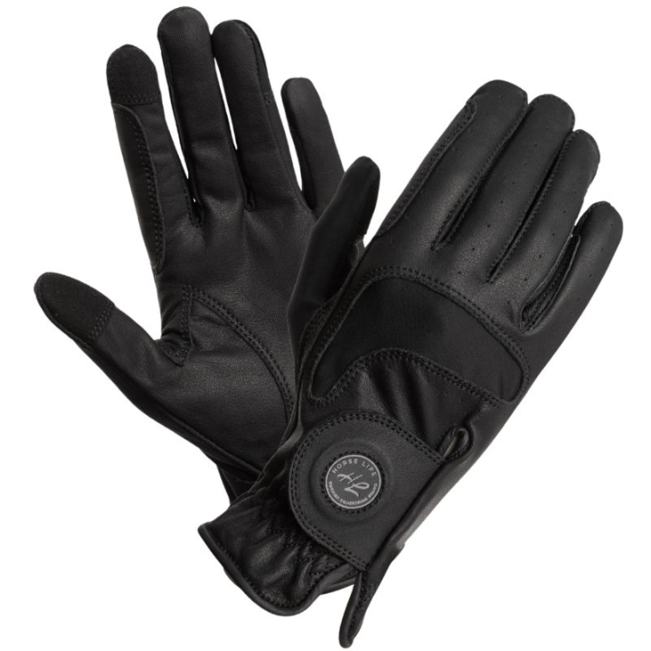Rijhandschoenen Flexible Grip Vent Zwart in de groep Rijkleding / Handschoenen bij Equinest (744711BA_r)