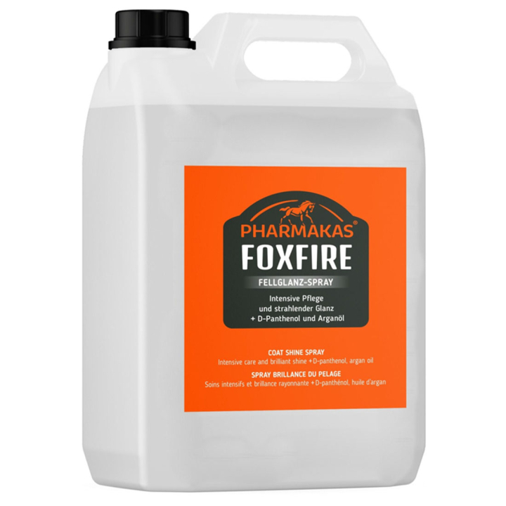 Vachtglans Foxfire 5L in de groep Paardenverzorging en Verzorging / Vachtverzorging / Vachtglans bij Equinest (770270-5)