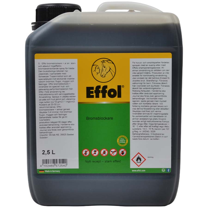 Vliegenspray Bremsenblocker+ 2500 ml in de groep Vliegbescherming / Geurmiddelen & Zomerproducten bij Equinest (77820030-2500)