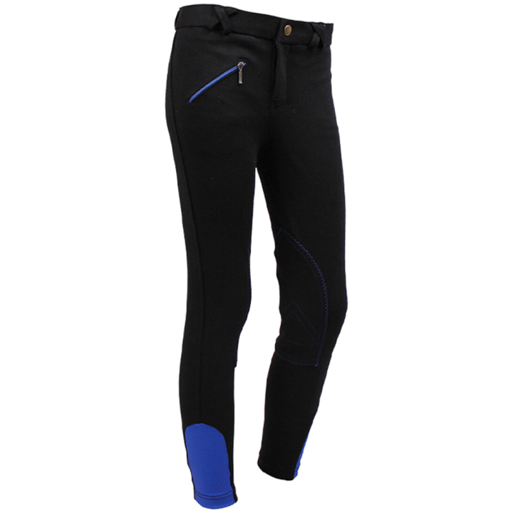 Rijbroek Kind/Junior Basic Zwart in de groep Rijkleding / Rijbroeken & Rijleggings / Rijbroeken bij Equinest (8047ZW98BA_r)