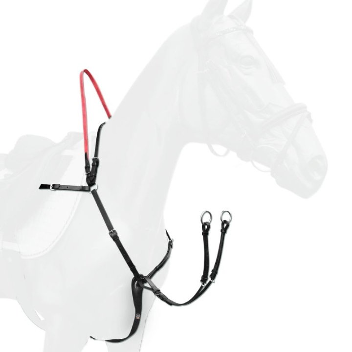 Borsttuig Safety Rein Secutrust Zwart in de groep Paardenuitrusting / Martingaal & Borsttuig / Borsttuig bij Equinest (81051011BA_r)