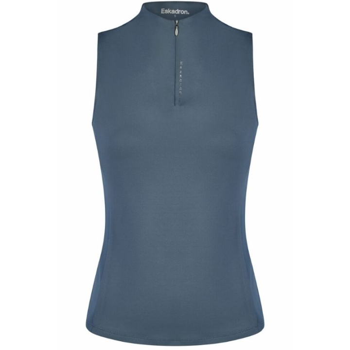 Rijtop Tank Half Zip Classic Sports Groen in de groep Rijkleding / Rijtops & T-shirts / T-shirts bij Equinest (81517613GN_r)