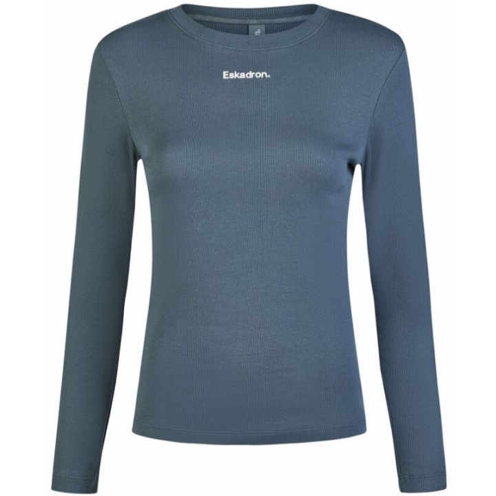 Trui Rib Longsleeve Classic Sports Groen in de groep Rijkleding / Rijtops & T-shirts bij Equinest (81607611GN_r)