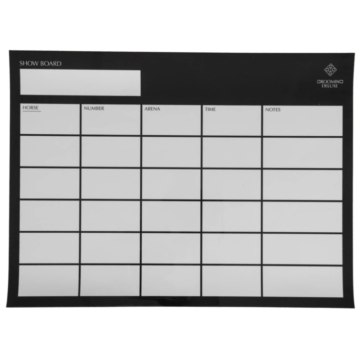 Show Board Magnetic Zwart in de groep Stal & Weide / Staluitrusting / Divers bij Equinest (82270013BA)