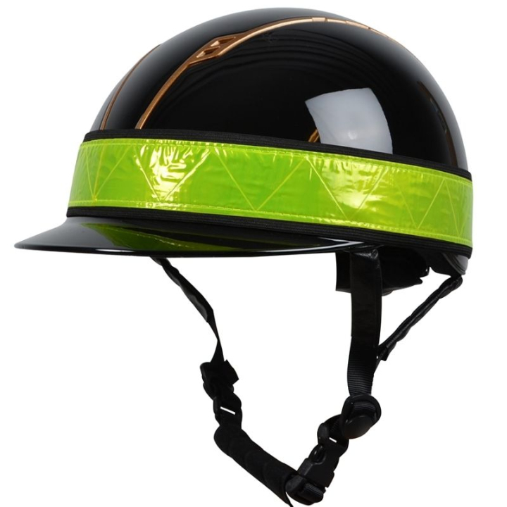 Helmreflector HS Elastic Geel in de groep Rijuitrusting / Reflectoren bij Equinest (822899YE)