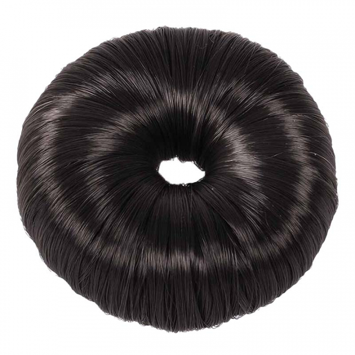 Haardonut Zwart in de groep Rijkleding / Accessoires / Haarnetjes & Haarelastiekjes bij Equinest (8279BA)
