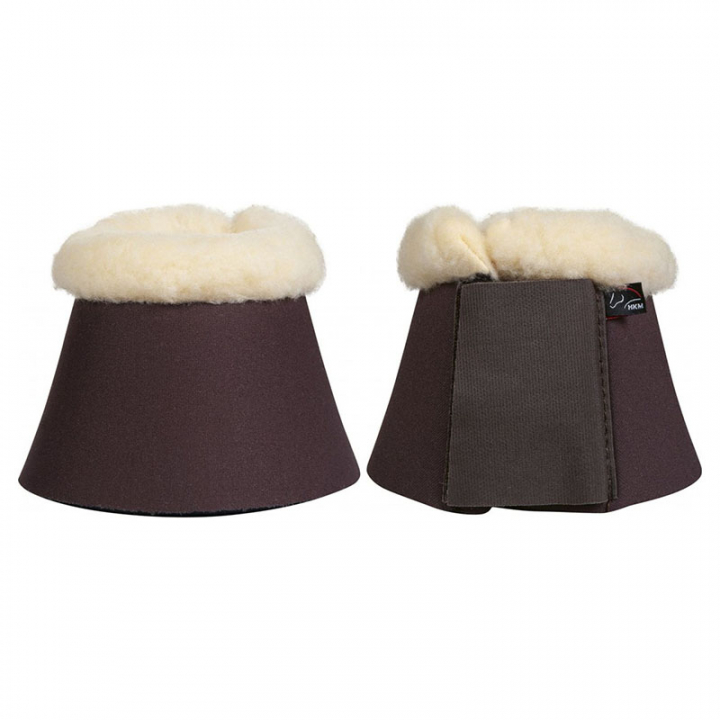 Springschoenen met Comfort Fleece Donkerbruin in de groep Paardenuitrusting / Beenbeschermers & Bandages / Springschoenen bij Equinest (85861Br_r)