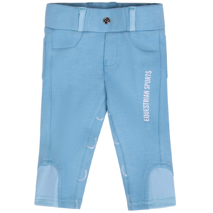 Rijbroek Kinderen/Jongeren Bobby Lichtblauw in de groep Rijkleding / Rijbroeken & Rijleggings / Rijbroeken bij Equinest (8687BB104LBL_r)