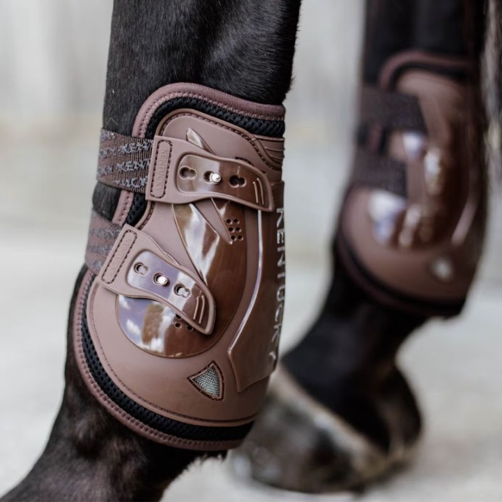Strijklappen Moon Air X Bruin in de groep Paardenuitrusting / Beenbeschermers & Bandages / Kogelbeschermers & Strijklappen bij Equinest (8820305MBR_r)