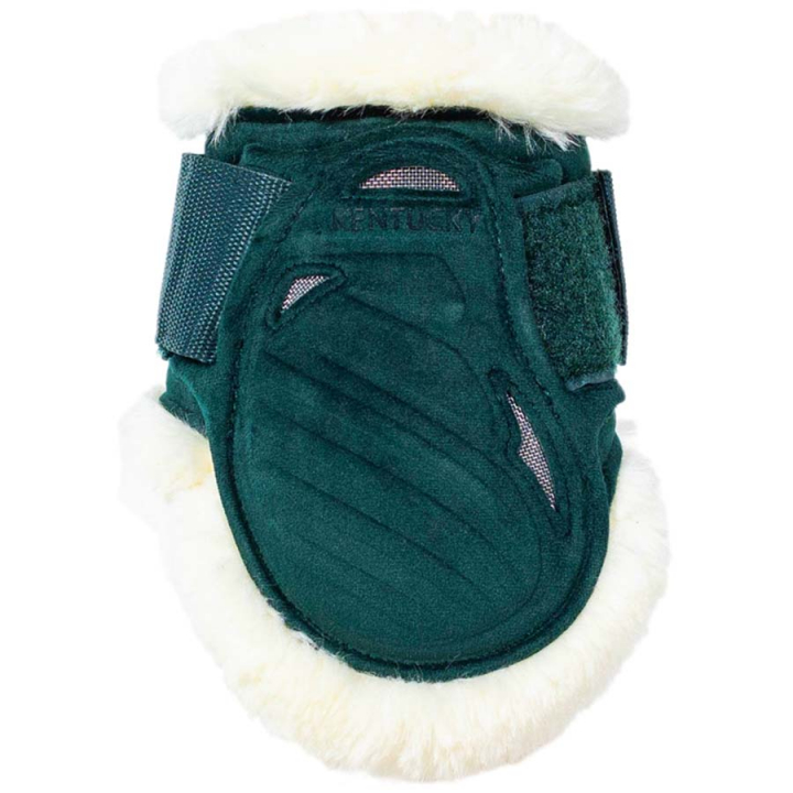Strijklappen Young Vegan Sheepskin Velvet Donkergroen in de groep Paardenuitrusting / Beenbeschermers & Bandages / Kogelbeschermers & Strijklappen bij Equinest (88210DGN_r)
