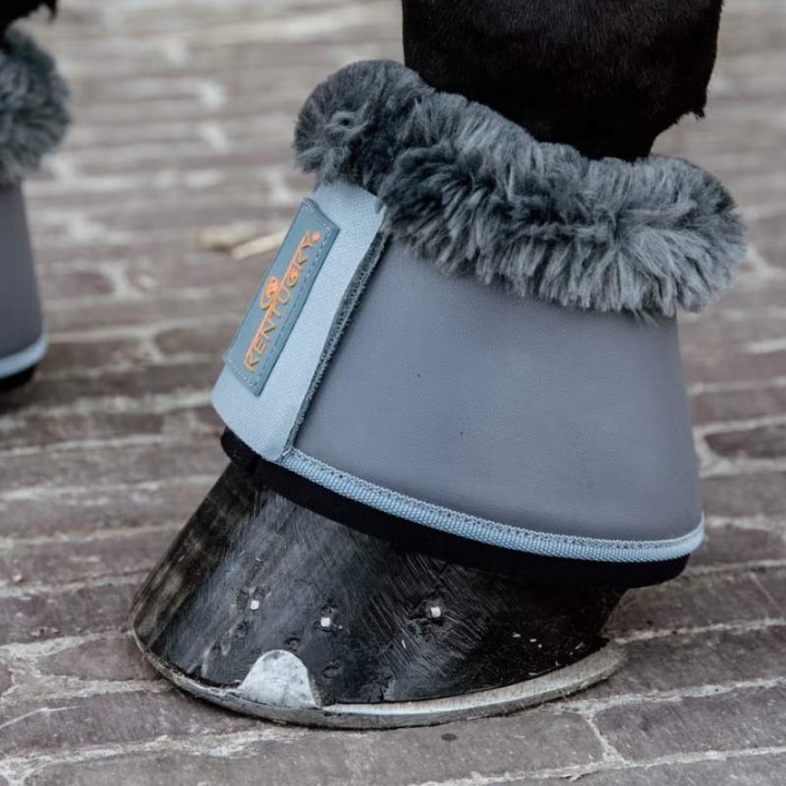 Springschoenen Sheepskin Leather Grijs in de groep Paardenuitrusting / Beenbeschermers & Bandages / Springschoenen bij Equinest (88295GR_r)