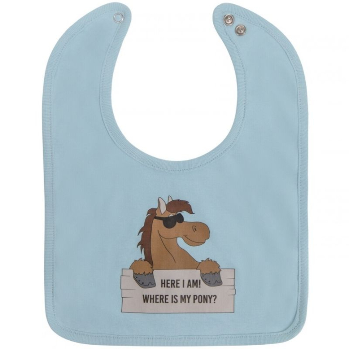 Slabbetje Bobby Lichtblauw in de groep Rijkleding / Accessoires / Sjaals & Kragen bij Equinest (8869BB0LBL)