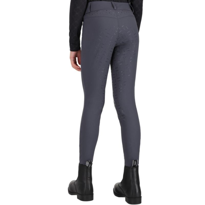 Rijbroek Kind/Junior Livora Full Grip Grijs in de groep Rijkleding / Rijbroeken & Rijleggings / Rijbroeken bij Equinest (8941IG128GR_r)
