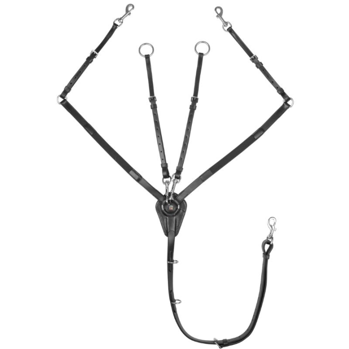 Borsttuig Elastic X-Line Zwart in de groep Paardenuitrusting / Martingaal & Borsttuig / Borsttuig bij Equinest (9562301PBA_r)