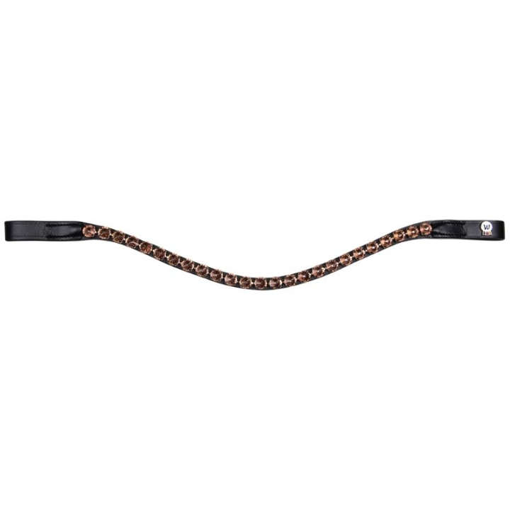 Frontriem Boost X-Line Zwart/Roségoud in de groep Paardenuitrusting / Hoofdstellen & Frontriemen / Frontriemen bij Equinest (9576708PBAPI_r)