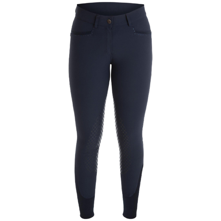 Rijbroeken Safir Super-X High Knee Grip Marineblauw in de groep Rijkleding / Rijbroeken & Rijleggings / Rijbroeken bij Equinest (975232NA_r)