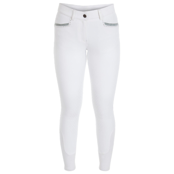 Rijbroeken Safir Super-X High Knee Grip Wit in de groep Rijkleding / Rijbroeken & Rijleggings / Rijbroeken bij Equinest (975732WH_r)