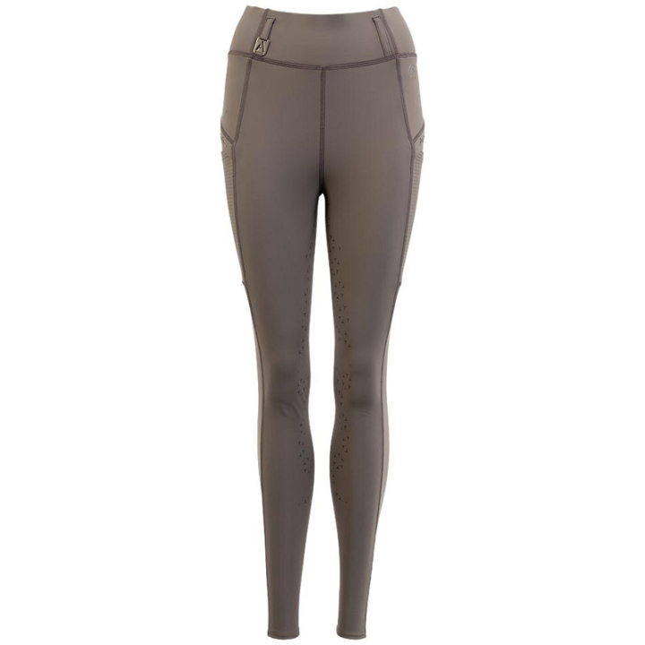 Rijlegging Tregging Exposure Silicone Full Seat Taupe in de groep Rijkleding / Rijbroeken & Rijleggings / Rijtights & Rijleggings bij Equinest (A62245N08103TAU_r)