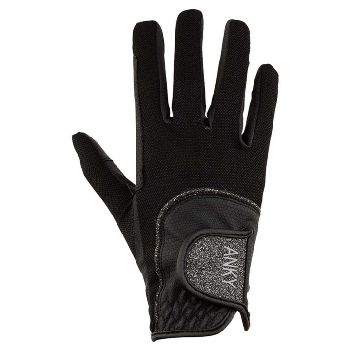 Rijhandschoen Technical Mesh Zwart in de groep Rijkleding / Handschoenen bij Equinest (A70919BA)