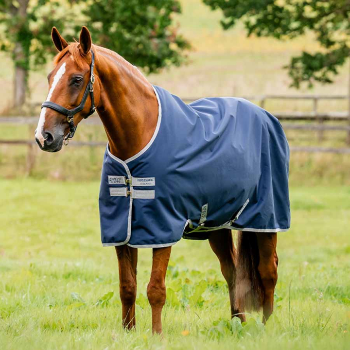 Weidedeken Amigo Ripstop 900 Original 100g Marineblauw/Grijs in de groep Paardendekens / Buitendekens / Overgangsdekens bij Equinest (AARABFNA)