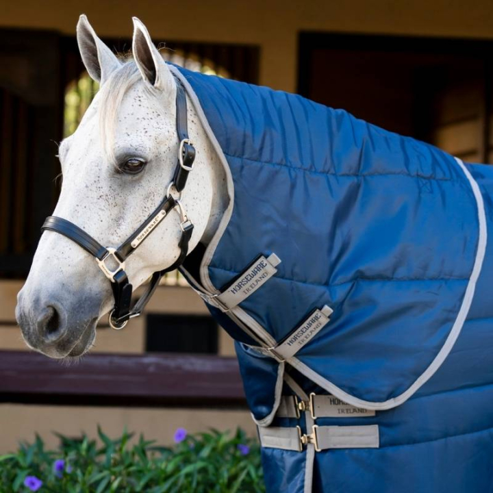 Halsstuk Amigo Ripstop Insulator 210D 100g Marineblauw/Grijs in de groep Paardendekens / Halsstukken bij Equinest (ABRHN2BJJNAGR_r)
