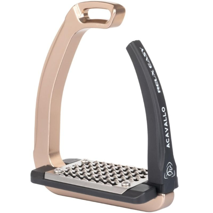 Stijgbeugels Rel-X Easy Titanium Rose in de groep Paardenuitrusting / Stijgbeugels bij Equinest (AC667ATIR)
