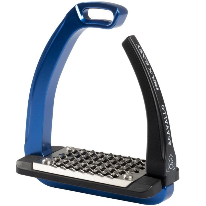 Stijgbeugels Kind/Junior Rel-X Easy Blauw in de groep Paardenuitrusting / Stijgbeugels bij Equinest (AC66808BL)