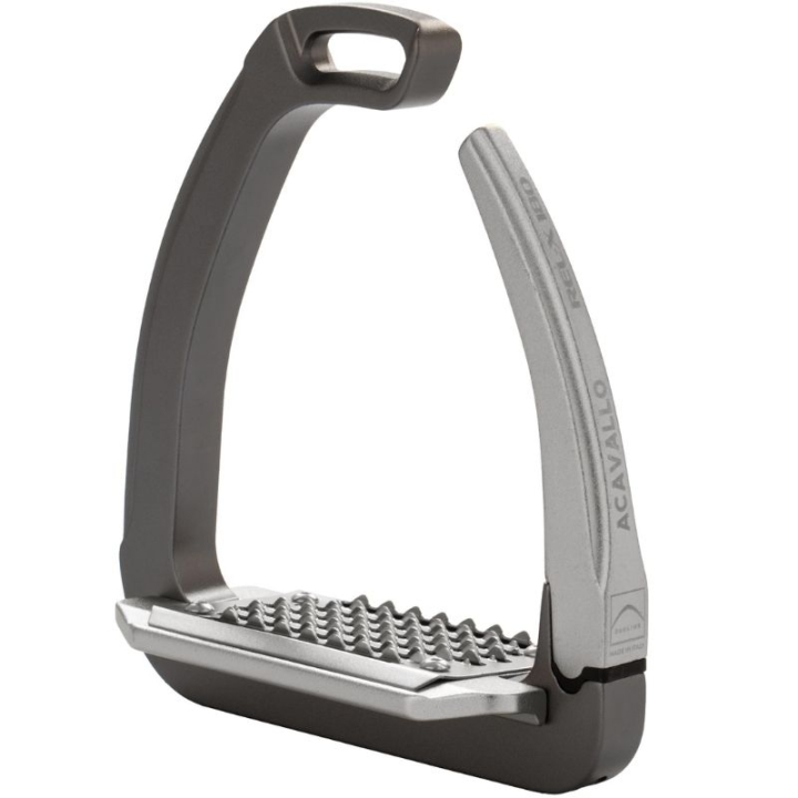Stijgbeugels Rel-X 180 Titanium/Aluminium in de groep Paardenuitrusting / Stijgbeugels bij Equinest (AC669TIAL)