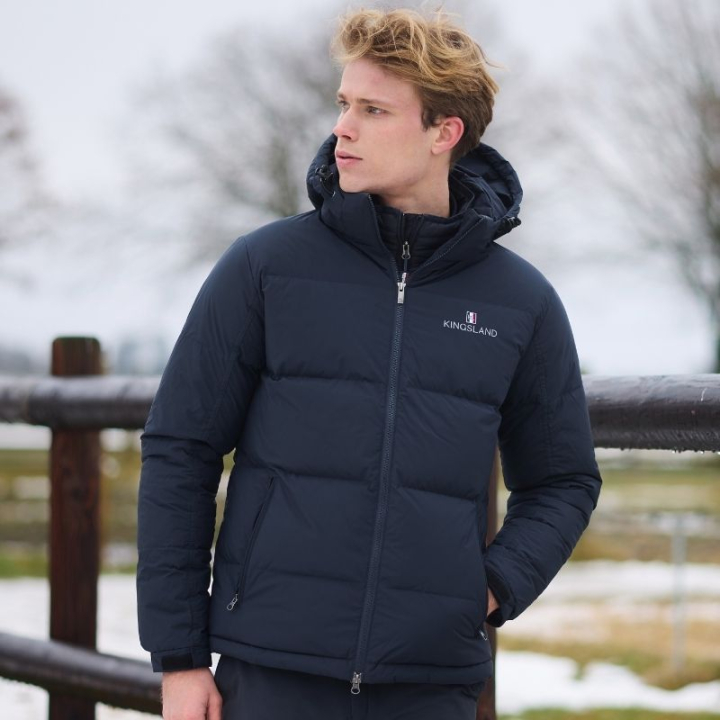 Rijjas Classic Unisex Down Marineblauw in de groep Rijkleding / Jassen / Rijjassen bij Equinest (B1000152NA_r)