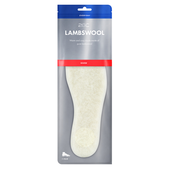 Inlegzool Lamswol/Decke 2-pack Neutraal in de groep Schoenen, Laarzen & Chaps / Inlegzolen & Hielverhogingen bij Equinest (BA101132NE_r)