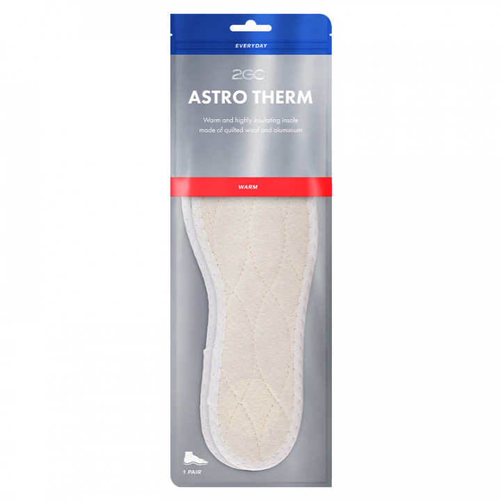 Inlegzool Astro Therm Wol 2-pack Neutraal in de groep Schoenen, Laarzen & Chaps / Inlegzolen & Hielverhogingen bij Equinest (BA611693NE_r)