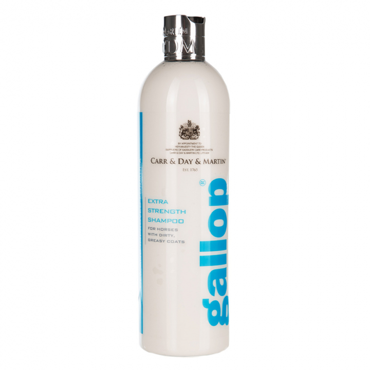 Diepreinigende Shampoo Gallop Extra Strength 500 ml in de groep Paardenverzorging en Verzorging / Vachtverzorging / Shampoo & Conditioner bij Equinest (CC00700)