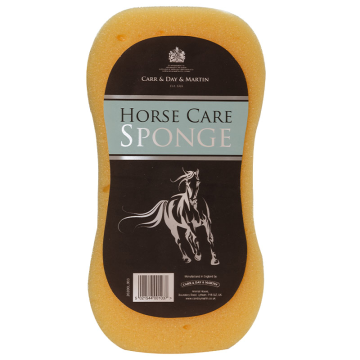 Spons Horse Care Geel in de groep Paardenverzorging en Verzorging / Was sponsen & Poetsdoeken bij Equinest (CC058YE)