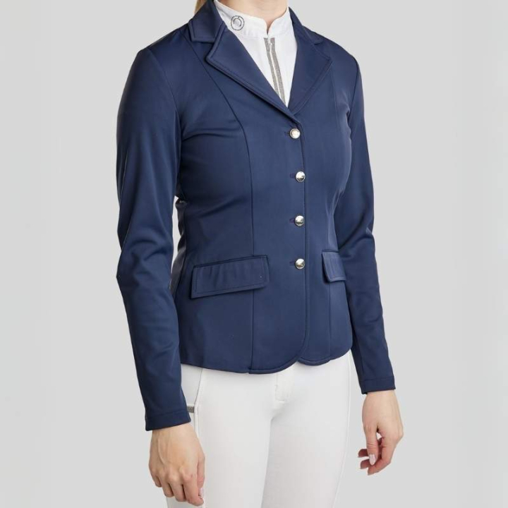 Wedstrijdjas Kathy Classic Marineblauw in de groep Rijkleding / Wedstrijdjasjes & Fracs bij Equinest (COMB23997NA_r)