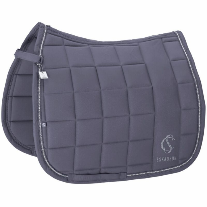 Dressuurzadeldekje Biq Square Sparkle Classic Sports Paars in de groep Paardenuitrusting / Zadeldekjes / Dressuurzadeldekjes bij Equinest (D2122765PU_r)