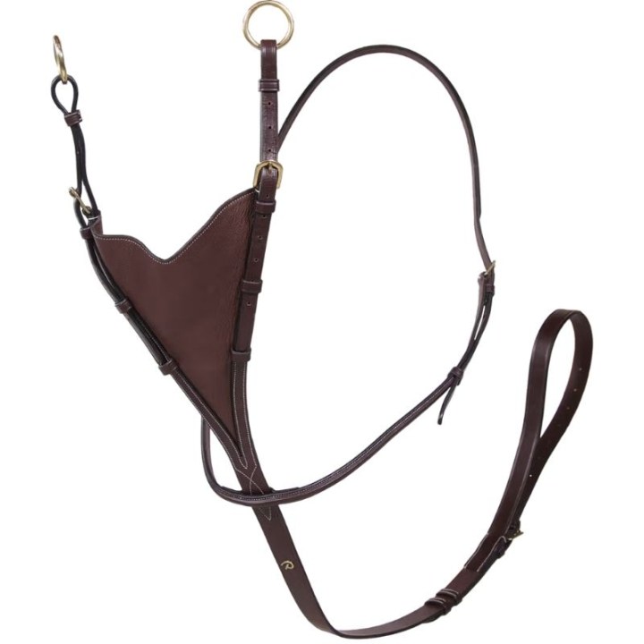 Martingaal Soft Bib Dyon Collection Bruin in de groep Paardenuitrusting / Martingaal & Borsttuig / Martingaal bij Equinest (DY07KBRCBR_r)