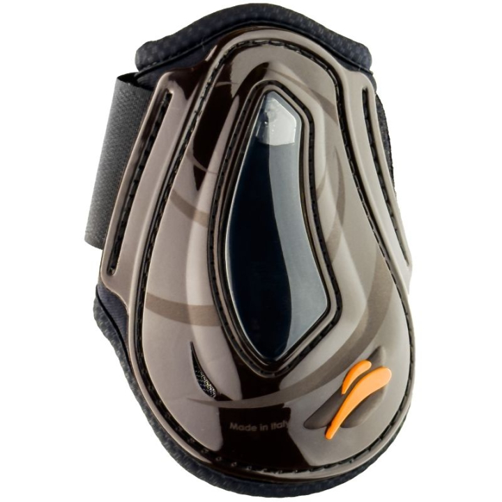 Strijklappen eAirshock Legend Velcro Bruin in de groep Paardenuitrusting / Beenbeschermers & Bandages / Kogelbeschermers & Strijklappen bij Equinest (EAIRLGNDRLMVBR_r)