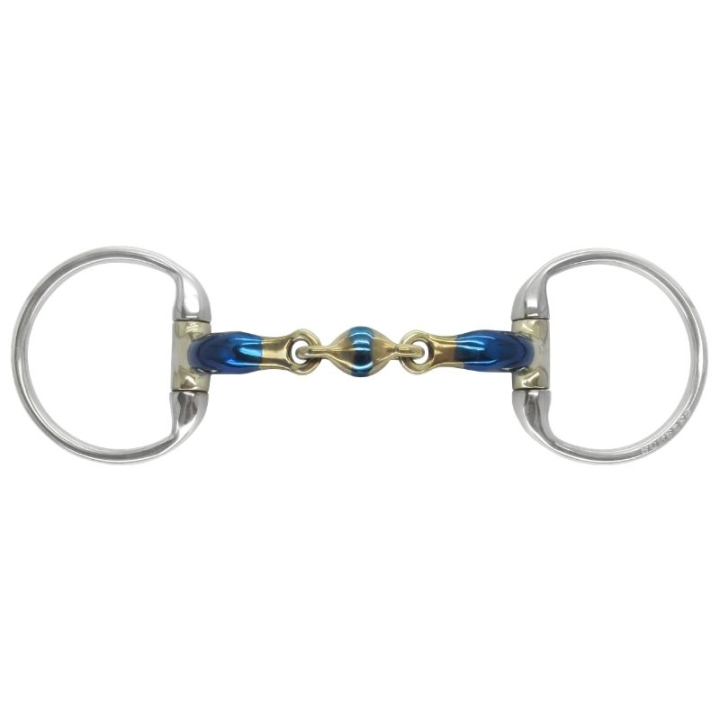 Olijfkopbit Elliptical Lock Up in de groep Paardenuitrusting / Bitten / Bustrensen bij Equinest (EGELLU09510_r)