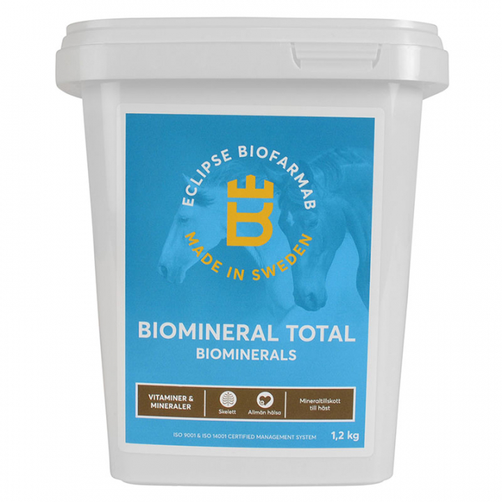 BioMineral Total 1.2kg in de groep Voedingssupplement / Voedingssupplement paard / Vitaminen & Mineralen bij Equinest (H12033)