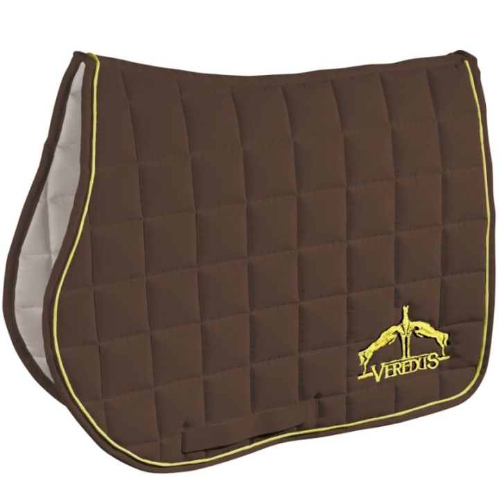 Zadeldek Allround Bruin in de groep Paardenuitrusting / Zadeldekjes / Springzadeldekjes & Veelzijdigheidszadeldekjes bij Equinest (H21200041_B_r)