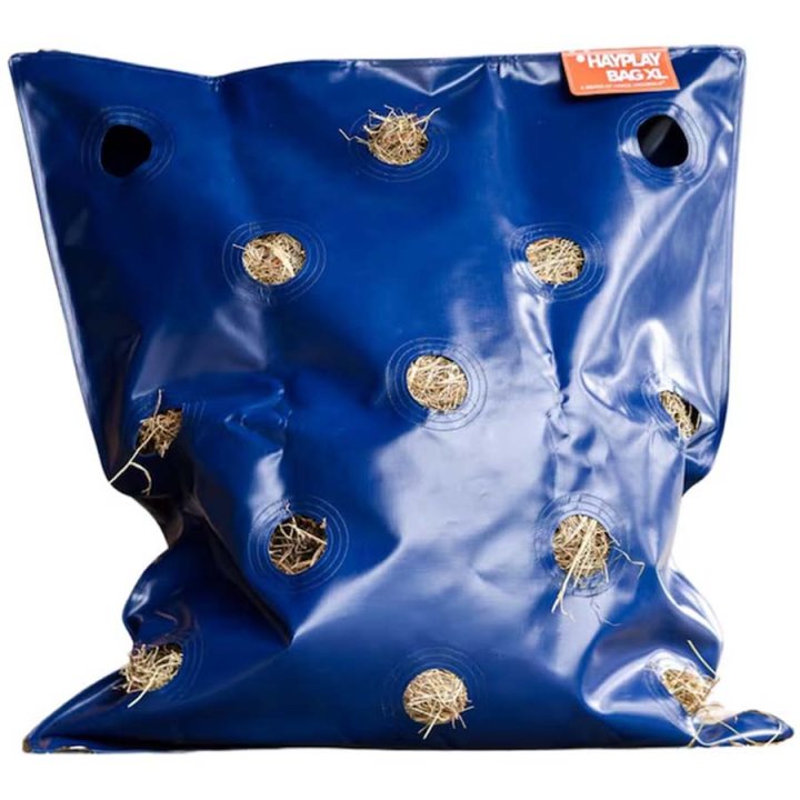 Hooizak HayPlay Bag Zipperbag XL Donkerblauw in de groep Stal & Weide / Staluitrusting / Hooinetten & Hooizakken bij Equinest (HO-PB-XL)
