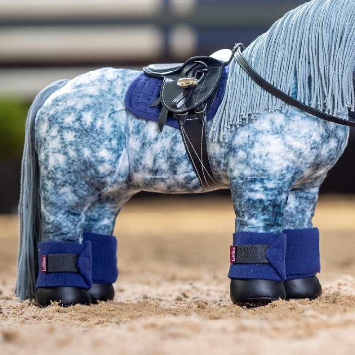 Bandages Toy Pony 4-pack Marineblauw in de groep Stokpaarden & Speelgoedpaarden / Uitrusting voor Speelgoedpaard bij Equinest (IT020620NA)