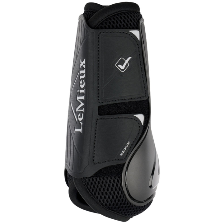 Beenbeschermers Motionflex Dressage Zwart in de groep Paardenuitrusting / Beenbeschermers & Bandages / Beenbeschermers & Dressuurbeschermers bij Equinest (IT03760004BA_r)