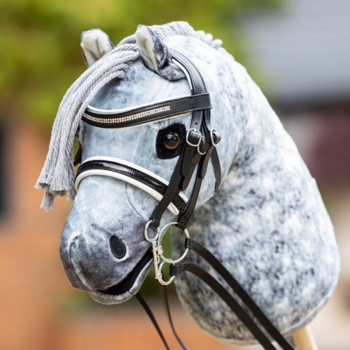 Kandarhoofdstel voor Stokpaard Zwart in de groep Stokpaarden & Speelgoedpaarden / Uitrusting voor Stokpaard bij Equinest (IT054840BA)